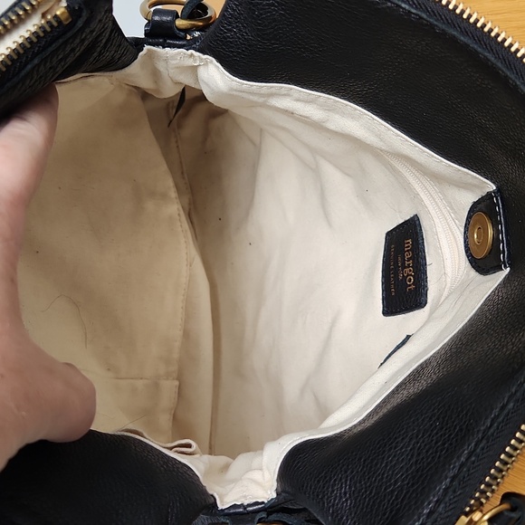 Margot New York Mickey Double Zipper versatile Hobo - Picture 11 of 15